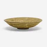 James Lovera, Bowl, volcanic-glazed earthenware