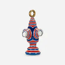 Untitled by Ka Kwong Hui, c. 1974, glazed stoneware, mirrored glass, sold Feb 2024