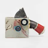 Fred Bauer, Box Camera, 1969, glazed earthenware