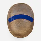 Jun Kaneko, Oval, 1989, glazed stoneware
