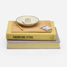 Richard Shaw, Untitled (box), 1985, trompe l'oeil hand-decorated and glazed porcelain