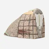 Andrea Gill, Fish Container, 1983, glazed earthenware