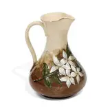 Limoges style earthenware pitcher by Albert A. Humphreys for Rookwood Pottery, sold Jun 2021