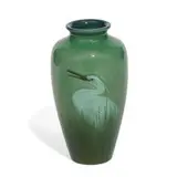 Matthew Daly for Rookwood Pottery, earthenware Sea Green glaze vase