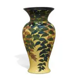 porcelain Yellow Tinted glaze vase by Kataro Shirayamadani for Rookwood Pottery, sold Jun 2021