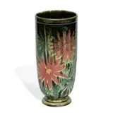 porcelain vase with night-blooming cereus decoration by Edward T. Hurley for Rookwood Pottery, sold Jun 2021