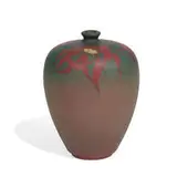 late earthenware Painted Mat glaze weed pot by Charles S. Todd for Rookwood Pottery, sold Jun 2021
