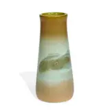earthenware Iris glaze vase with two nicely detailed swimming fish by Edward T. Hurley for Rookwood Pottery, sold Jun 2021