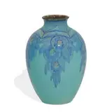 Sara Sax for Rookwood Pottery, porcelain vase with stylized trailing flowers