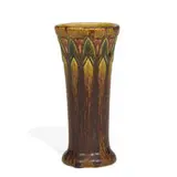 William E. Hentschel for Rookwood Pottery, earthenware Ombroso glaze vase