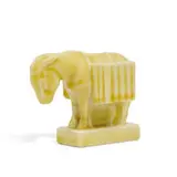 Arthur Conant for Rookwood Pottery, uncommon porcelain burrow cigarette holder / paperweight