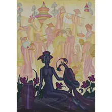 Marjorie Dohrs, Orientalist Fantasy Scene