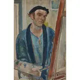 Emanuel Glicen Romano, Self-Portrait, 1928
