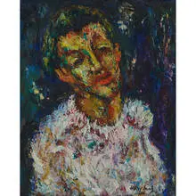 Harry Mintz, Portrait of a Man, 1953