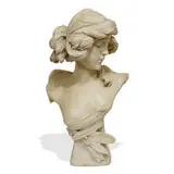 Emilio Fiaschi, Bust of a Maiden, 1907
