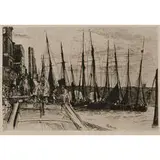 Billingsgate, 1859 by James Abbott McNeill Whistler, sold Jun 2021