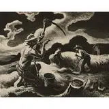Island Hay, 1945 by Thomas Hart Benton, sold Jun 2021