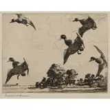 Frank Weston Benson, On Set Wings, 1923
