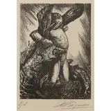 David Siqueiros, Hombre Atado #2, 1945
