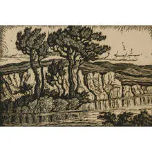 Birger Sandzén, Sunshine Creek, 1931