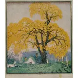 Gustave Baumann, The Landmark, circa 1925