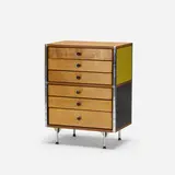 Charles and Ray Eames, ESU 270-C, 1950, birch plywood, zinc-plated steel, lacquered masonite, laminate, rubber