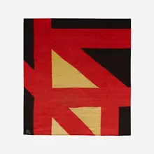 Pierre Clerk, Untitled (no. 8B), 1975, machine-woven wool