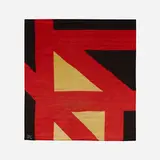 Pierre Clerk, Untitled (no. 8B), 1975, machine-woven wool