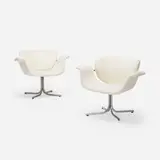 Pierre Paulin, Tulip armchairs, pair