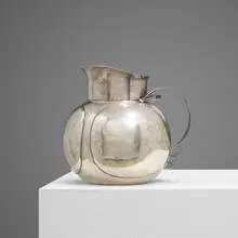 pitcher by William Philip Spratling, c. 1942, sterling silver, sold Oct 2018
