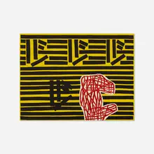 Jonathan Lasker, Animal Progress, 1995, oil on linen