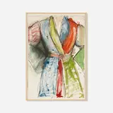 Jim Dine, The Cartoons, 1982, grease crayon and charcoal on paper