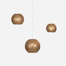 Mungo Thomson, Coin lamps, set of three, 2004, welded pennies