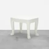 John Dickinson, table, model 103, c. 1975, painted plaster