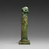 Robert Carston Arneson, Laughing George, 1976, glazed earthenware, marbles