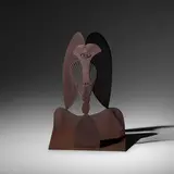 maquette for the Richard J. Daley Center Sculpture by Pablo Picasso, corten steel, sold Sep 2018