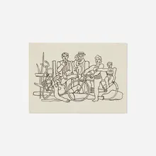 Fernand Léger, Les Loisirs, 1944, ink on paper