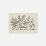 Fernand Léger, Les Loisirs, 1944, ink on paper