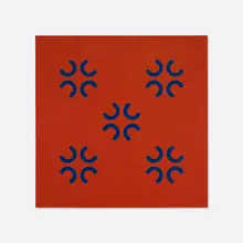 Philip Taaffe, Acrab, 1987, acrylic and enamel on canvas