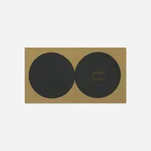 James Lee Byars, PIITL (Perfect is in the Louvre), 1990, ink on cardboard