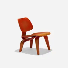 Charles and Ray Eames, LCW, 1945, aniline-dyed ash plywood, rubber