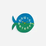 Fish clock, model 2324 from the Zoo Timer Collection by George Nelson & Associates, 1965, lacquered masonite, enameled aluminum, sold Sep 2018