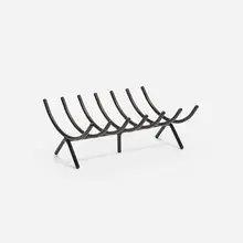 George Nelson & Associates, log rack, 1951, iron