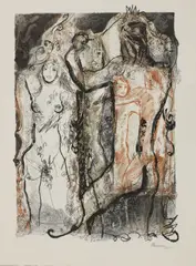 Keith Michell, Untitled, unframed Provenance: Curwen Print Study Centre.