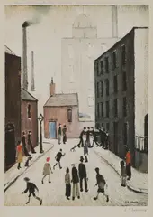 L. S. Lowry, Untitled, print no.298 .