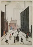 L. S. Lowry, Untitled, print no.298 .