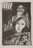 John Bellany, Untitled, John Bellany RA (1942-2013) 'The Guardian' lithograph
