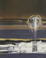 Envin Cremona, Untitled, mixed media 63 x 50cm .