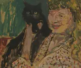 Ruskin Spear, Untitled, oil on board 61 x 56cm Exhibited: Royal Academy