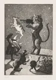 Paula Rego, Untitled, from Nursery Rhymes etching and aquatint